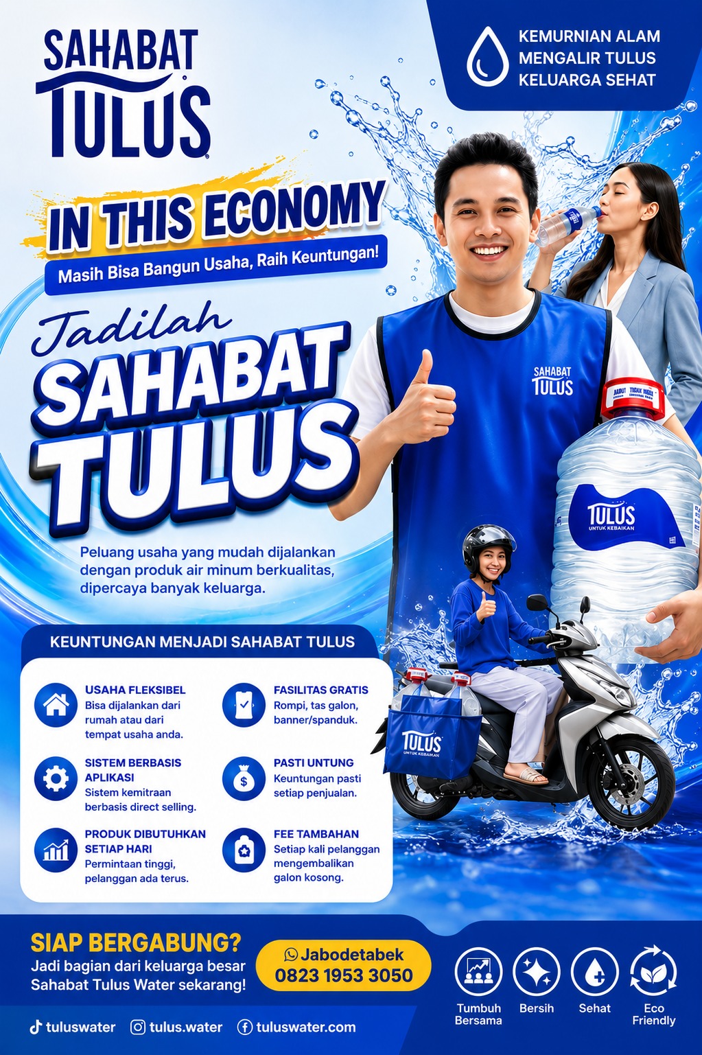 Poster Kemitraan Sahabat Tulus Water